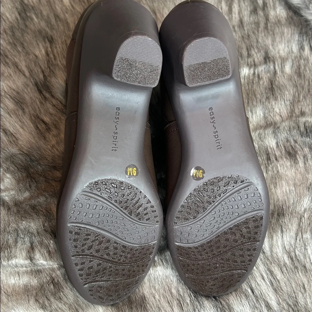 Easy Spirit Caelan Brown Round Toe Casual Booties Size 9 Women’s